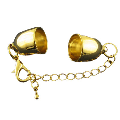 End Caps w/ Chain Gold by Efco