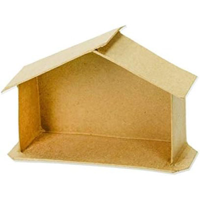 Cabana Presépio em Papel...