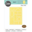 Troquel Sizzix Thinlits Faux Postage by Eileen