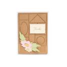 Thinlits Die Set 2PK Faux Postage by Eileen Hull