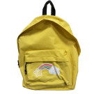 Rainbow Yellow School Backpack