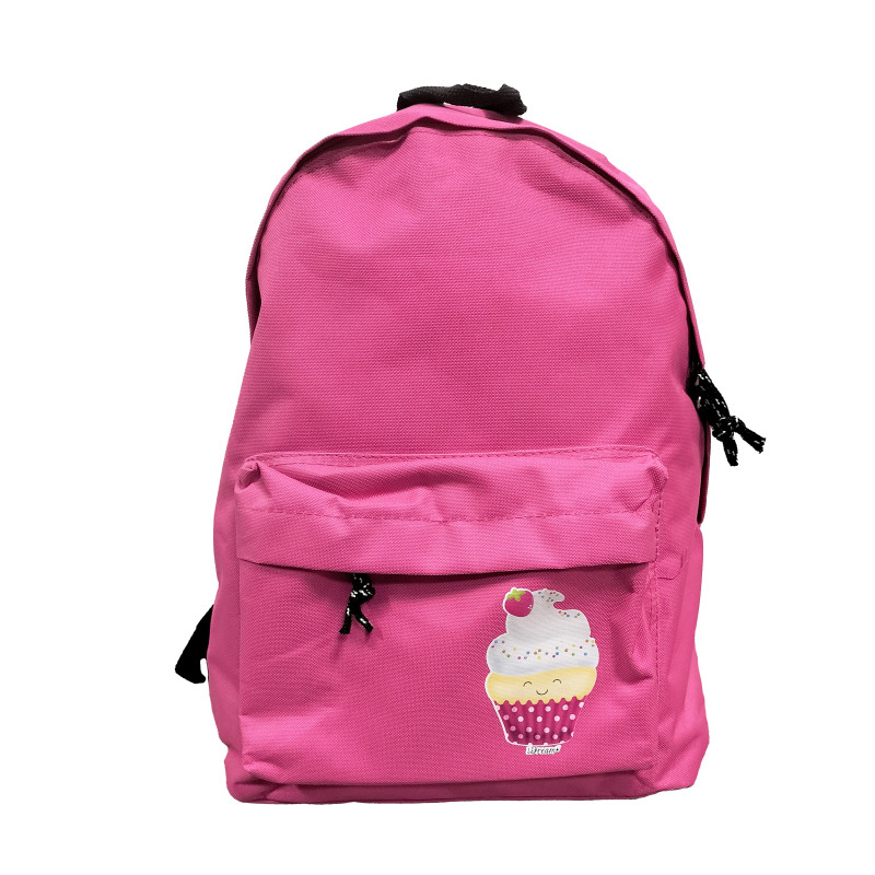 Pink Cupcake School Backpack