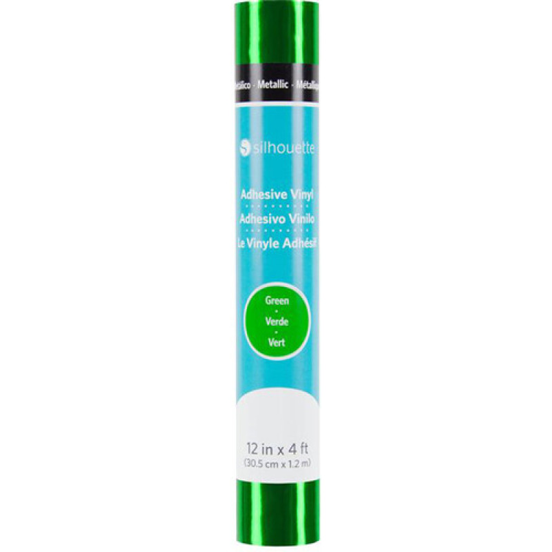 Metallic Vinyl w/ Permanent Adhesive - Green